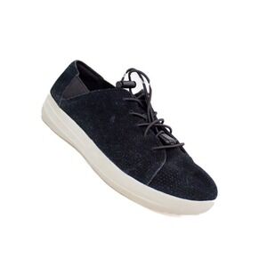 Fitflop Black Suede Sneakers Womens Size 8 | Minimal Classic